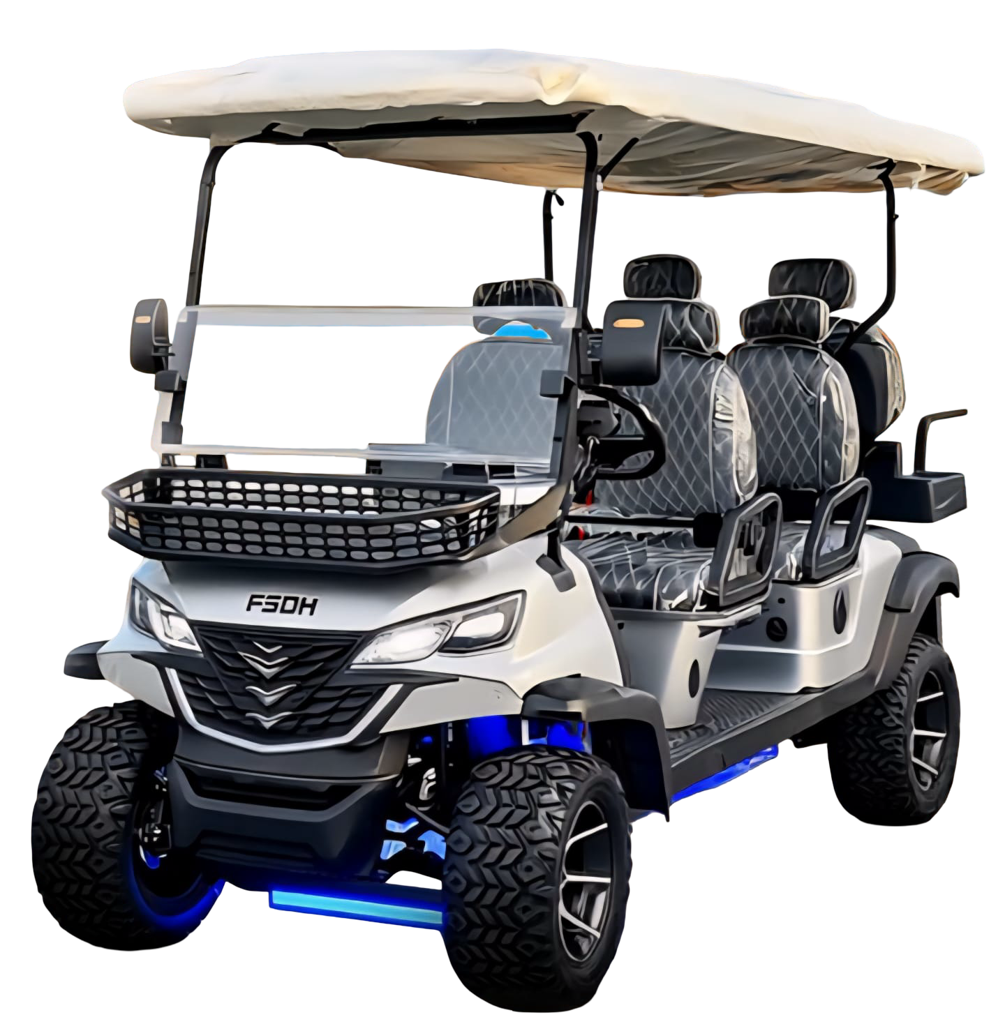 Off-road golf cart